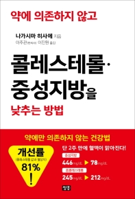 약에 의존하지 않고 콜레스테롤 중성지방을 낮추는 방법